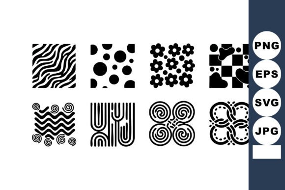 Abstract Geometric Patterns with Floral Graphics and Illustrations Review