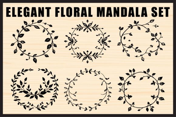 Detailed Floral Mandala SVG Graphics and Illustrations Review