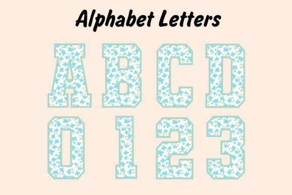 Floral Blue Coquette Letter Png Mama Png Review