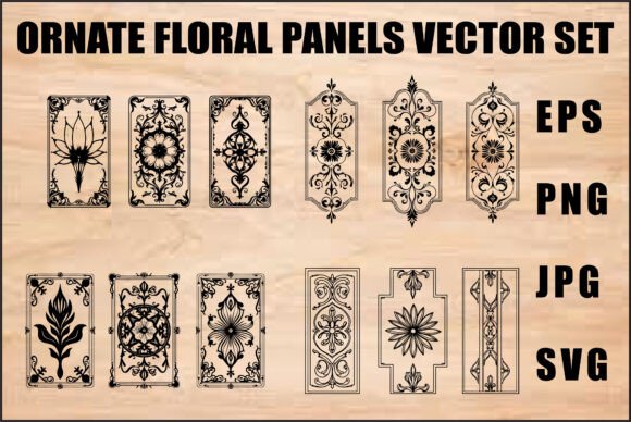 Laser Cut Floral Panel Set Review
