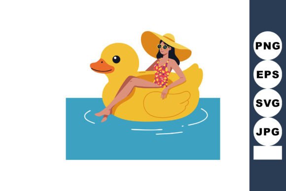Woman in Floral Swimsuit Relaxing on Lar Review
